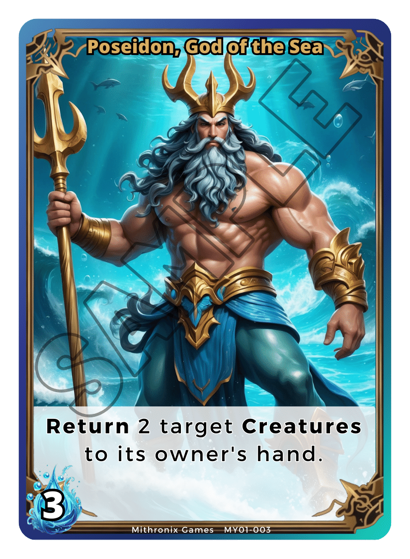 Poseidon, God of the Sea