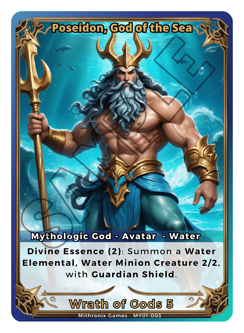 Poseidon, God of the Sea