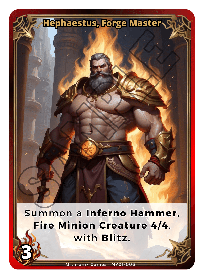 Hephaestus, Forge Master