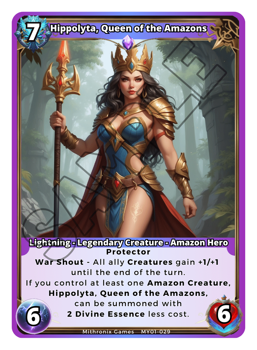 Hippolyta, Queen of the Amazons