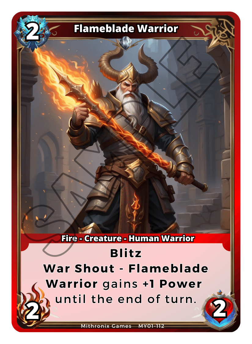 Flameblade Warrior