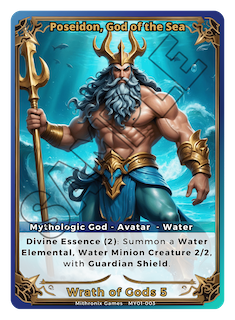 Poseidon, God of the Sea