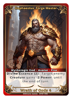 Hephaestus, Forge Master