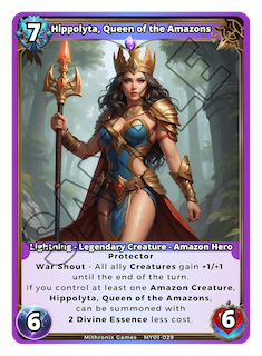 Hippolyta, Queen of the Amazons