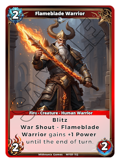 Flameblade Warrior