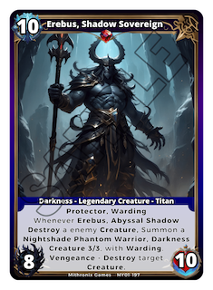 Erebus, Abyssal Shadow