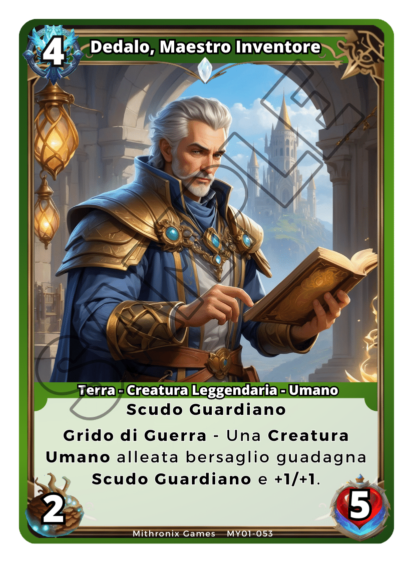 Dedalo, Maestro Inventore