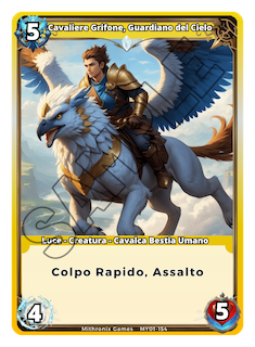 Cavaliere Grifone, Guardiano del Cielo